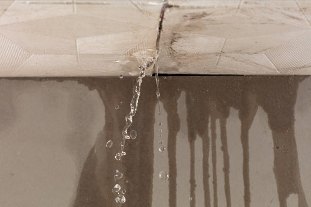 Professional Commercial Water Damage Restoration technician working in Republic, WA